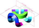 CAD Animation Gordischer Knoten CAD